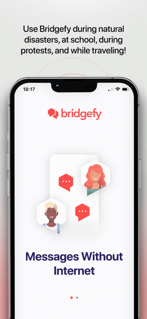 ‎Bridgefy - Offline Messages Screenshot