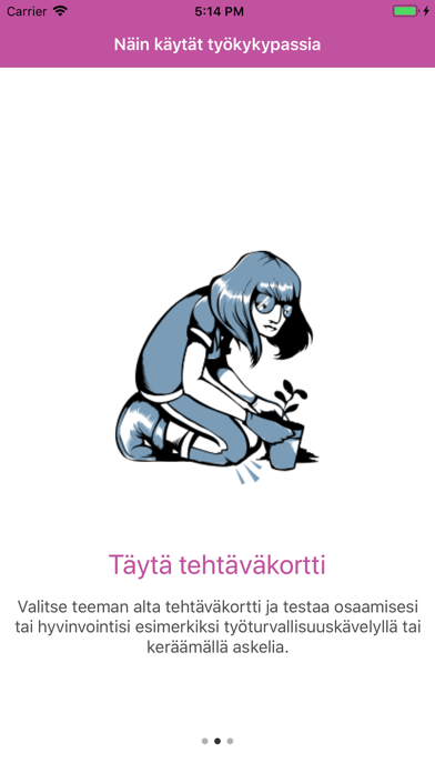 Työkykypassi Screenshot