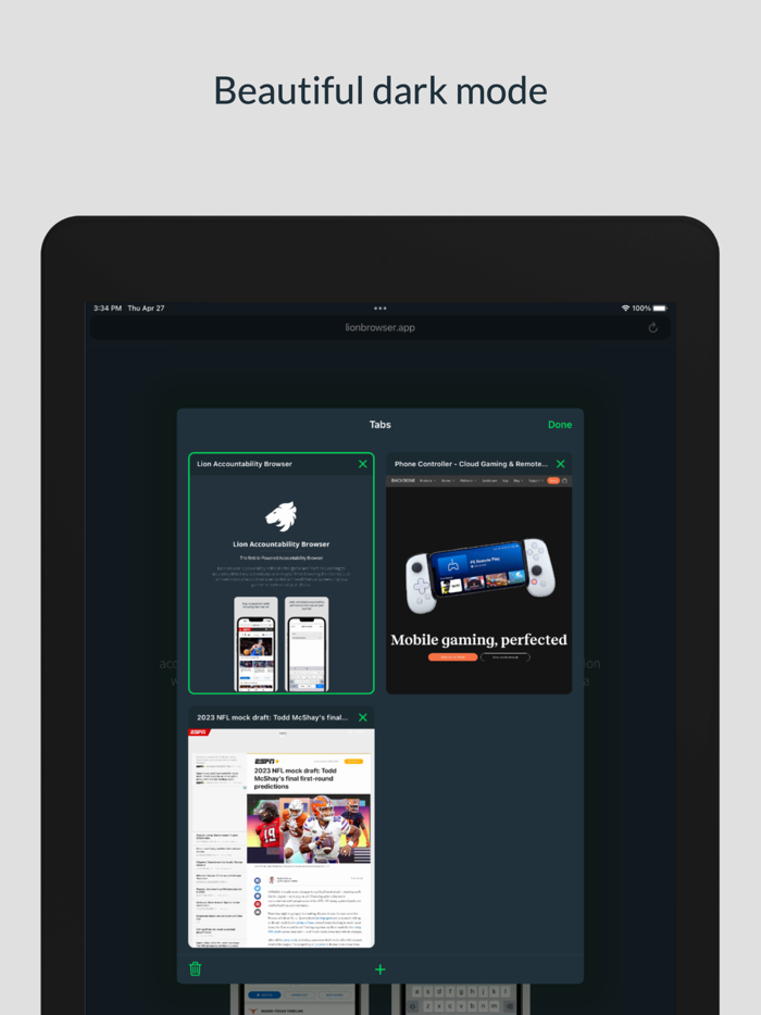 Lion Browser Block and Monitor