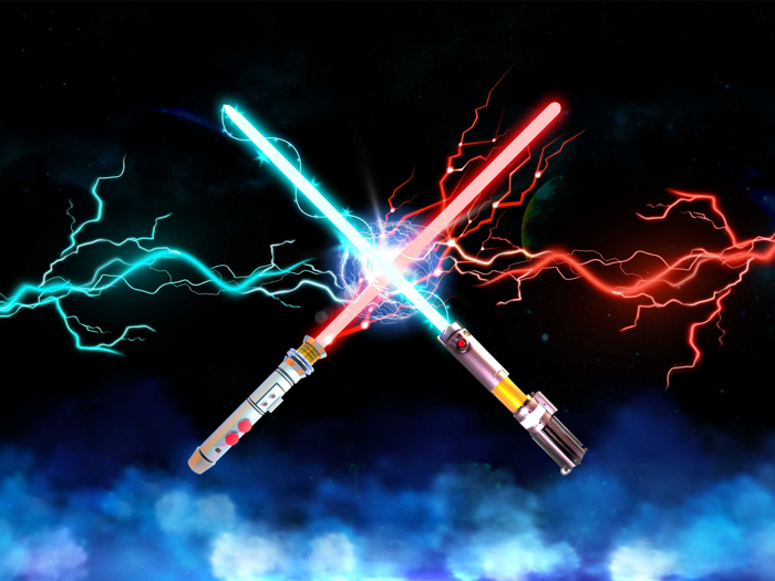 Virtual Force Light Saber Sim