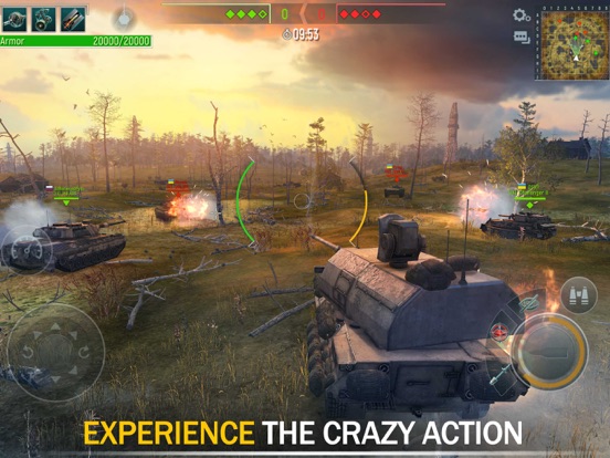 Tank Force: Army Games PVP iPad app afbeelding 7