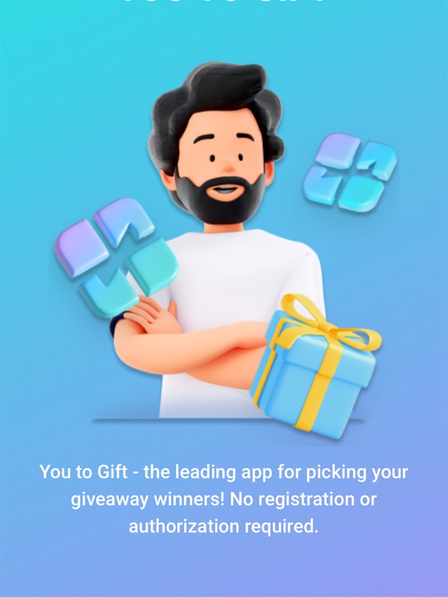 You to Gift - Giveaway picker on the App Store