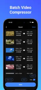 Batch Video Compressor:Saving screenshot #1 for iPhone