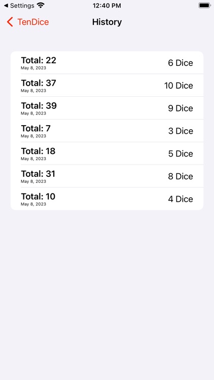 Quick Dice Roll - TenDice