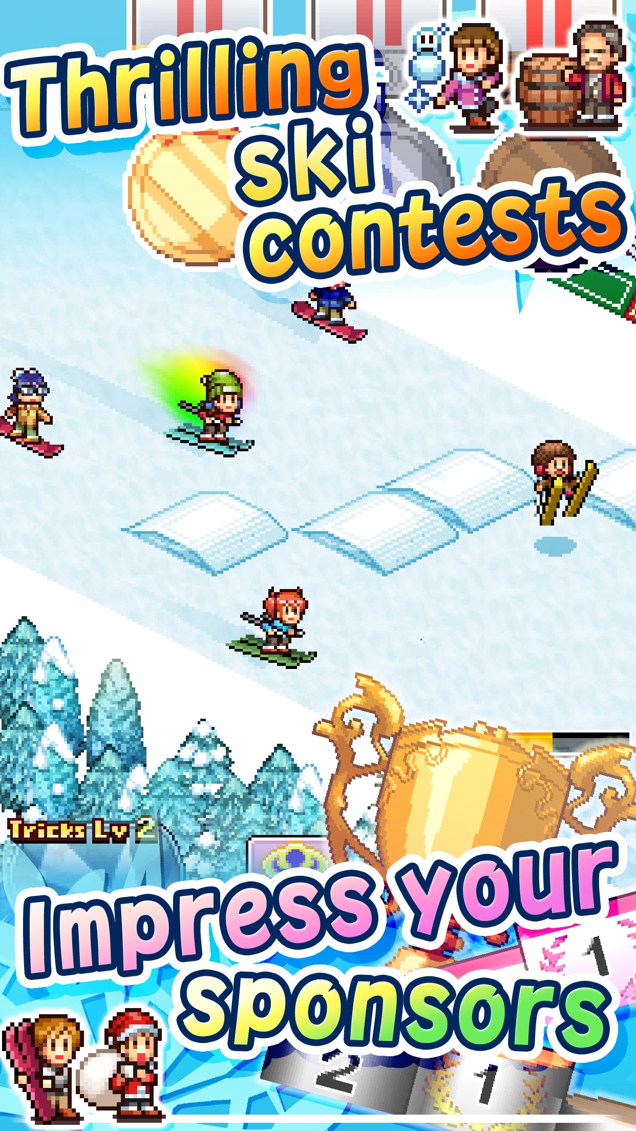 Screenshot do app Shiny Ski Resort