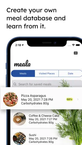 Game screenshot meala - food diary apk