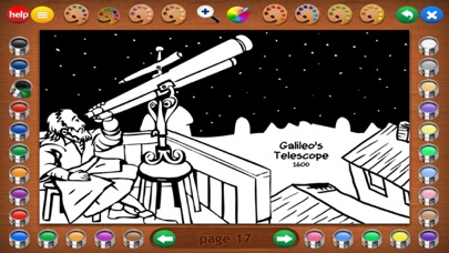 World History Coloring Book Screenshot