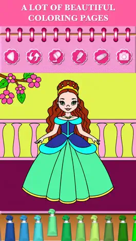 Game screenshot Pony Princess Coloring Book apk
