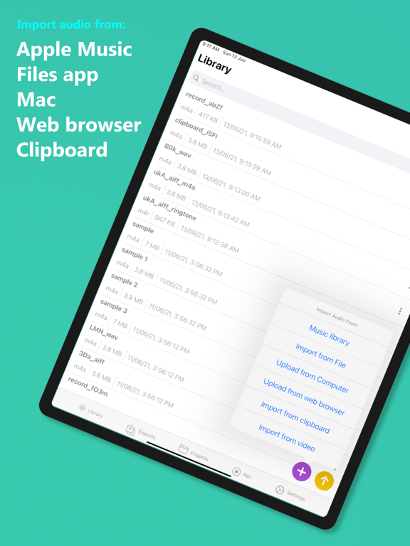Screenshot #4 pour audio editor & mp3 cutter app
