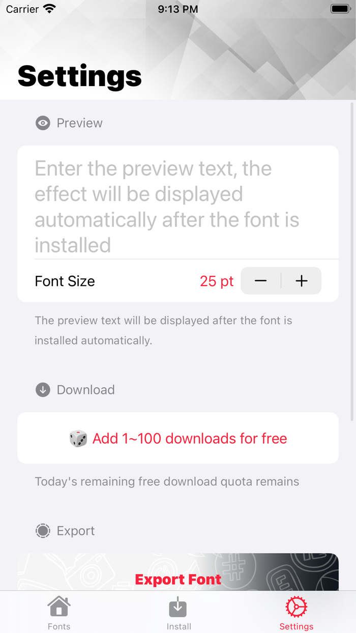 Font App - Cool fonts for you