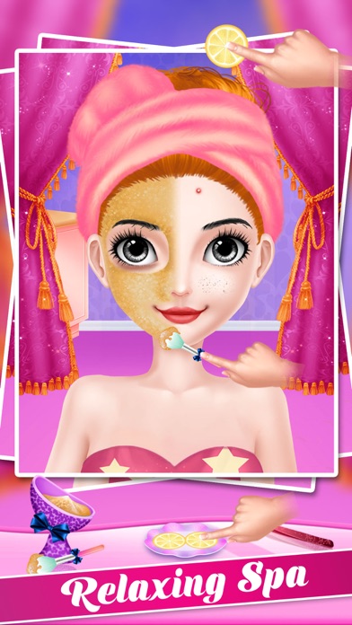 Pretty Ballerina Beauty Salon Screenshot