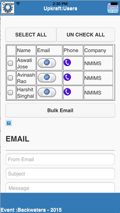 How to cancel & delete Event GateKeeper from iphone & ipad 2