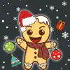 Gingerbread Man Emoji Stickers delete, cancel