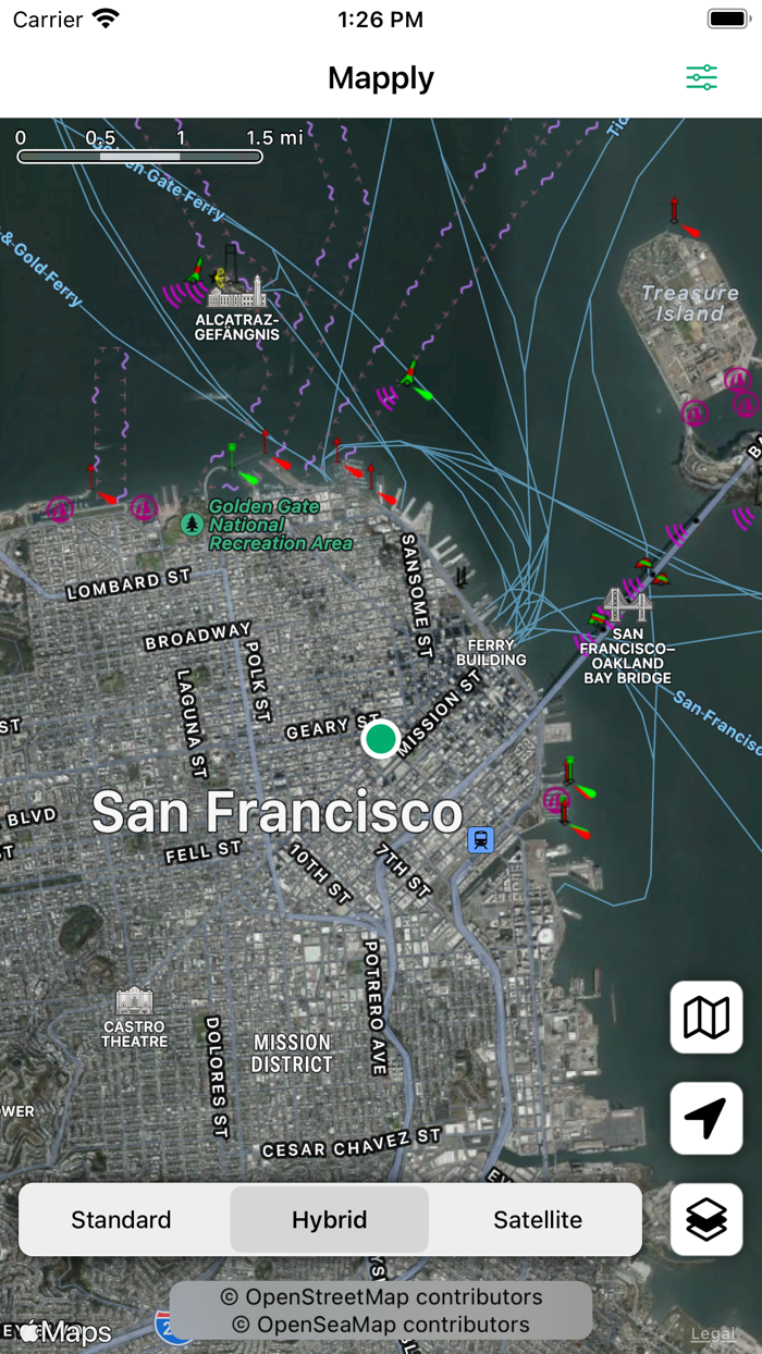 Mapply for Open Street Map
