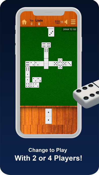Screenshot #2 pour Dominoes Classic Board Game