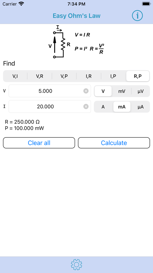 Easy Ohm's Law - 2.0.00 - (iOS)