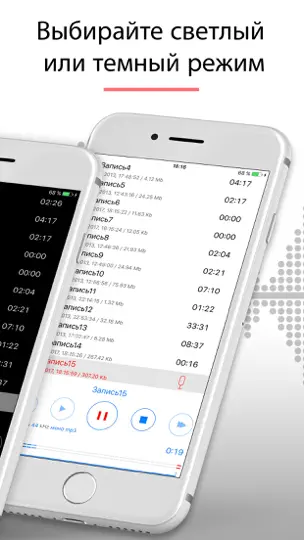 Скриншот Диктофон - Для Записи Звука на iPhone 2