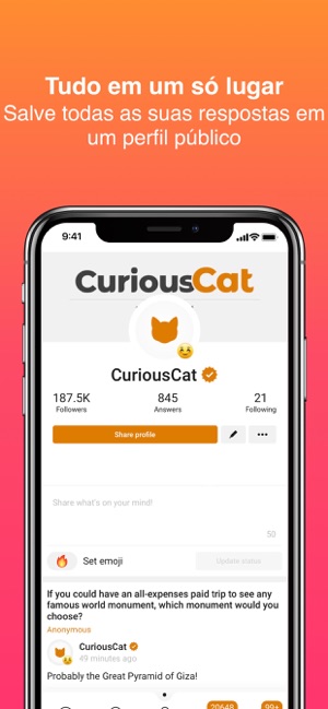 CuriousCat Q A An nimo na App Store