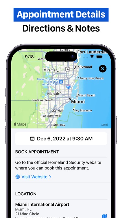 Global Entry Appointment by Apps4World