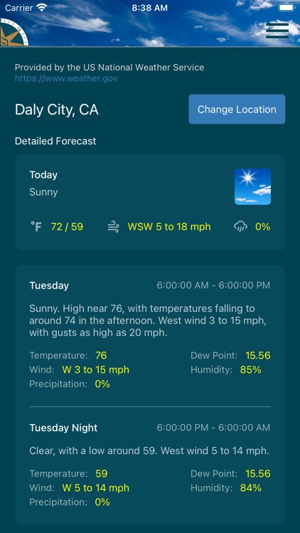 Columbia Weather Systems screenshot-3