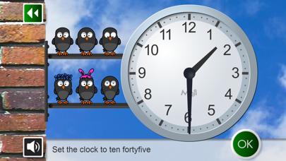 Screenshot #1 pour Moji Clock Trainer English