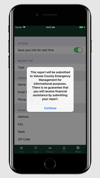 Volusia County FL EM Screenshot