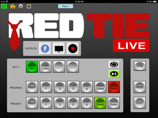 vMix Panel iPad screenshot 2 - Photo & Video app