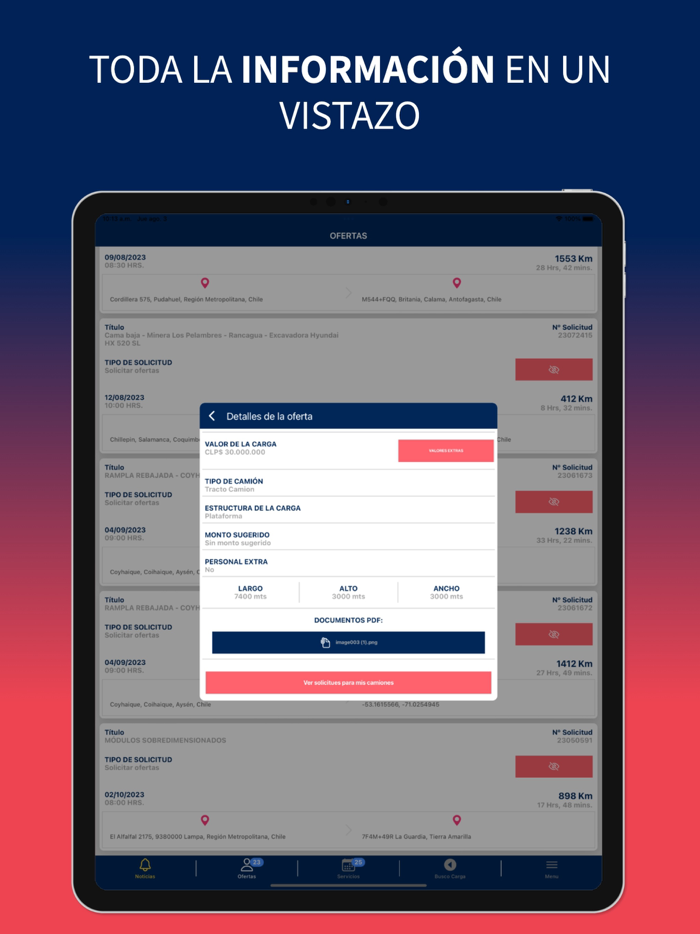 Subcargo  -  Transportistas