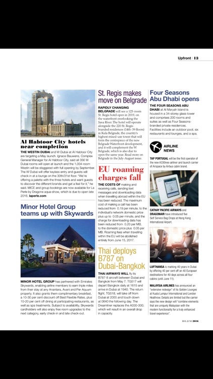 Business Traveller Middle East