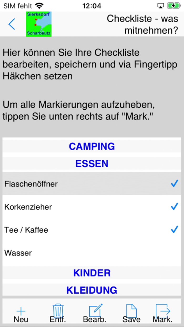 Scharbeutz App für den Urlaub
