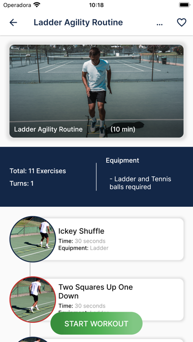 ProTennisFitness Screenshot