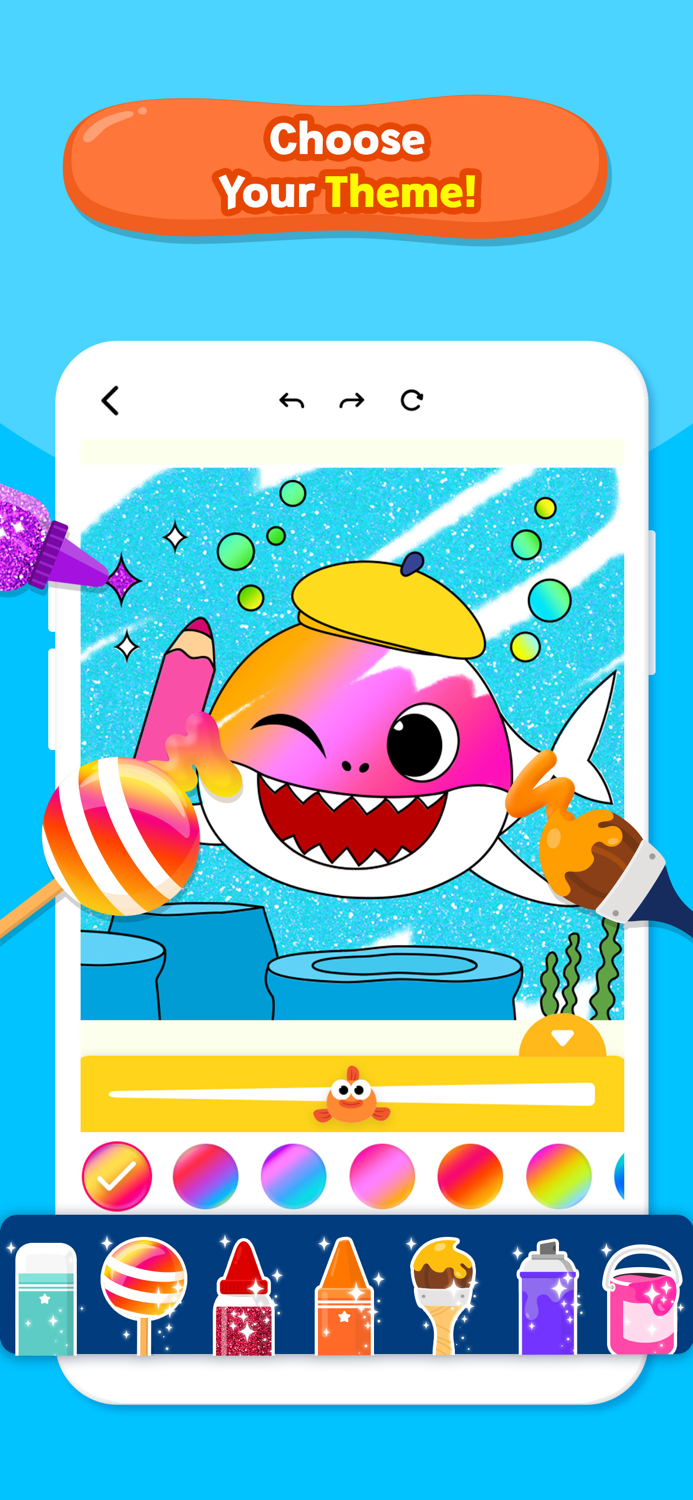 Baby Shark Coloring Book