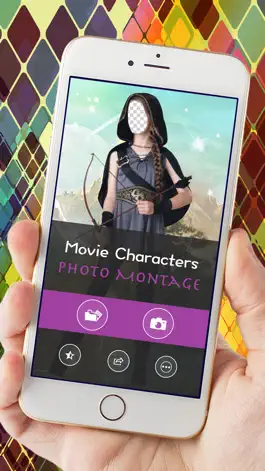 Game screenshot Movie Characters Photo Montage apk