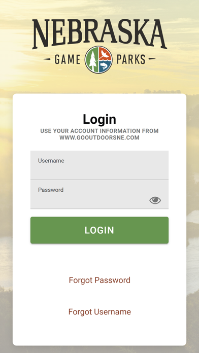 GoOutdoorsNE Screenshot