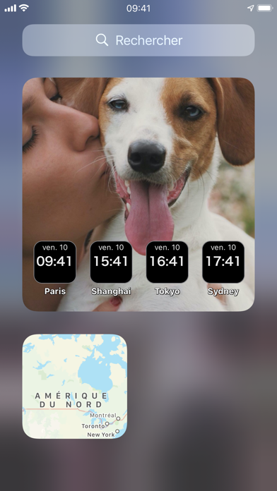 Screenshot #1 pour World Clock par Time Intersect