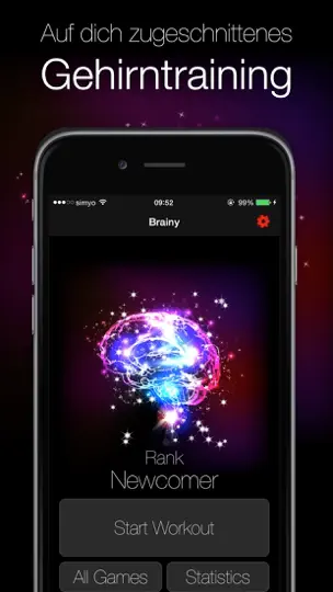 Screenshot von IQ - Gehirntraining auf dem iPhone 1