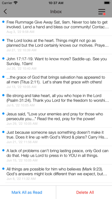 Madison County Vineyard Church Screenshot