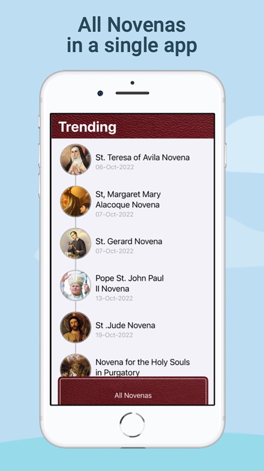 #1. The Catholic Novena App (iOS) Ved: Reeba Sebastian