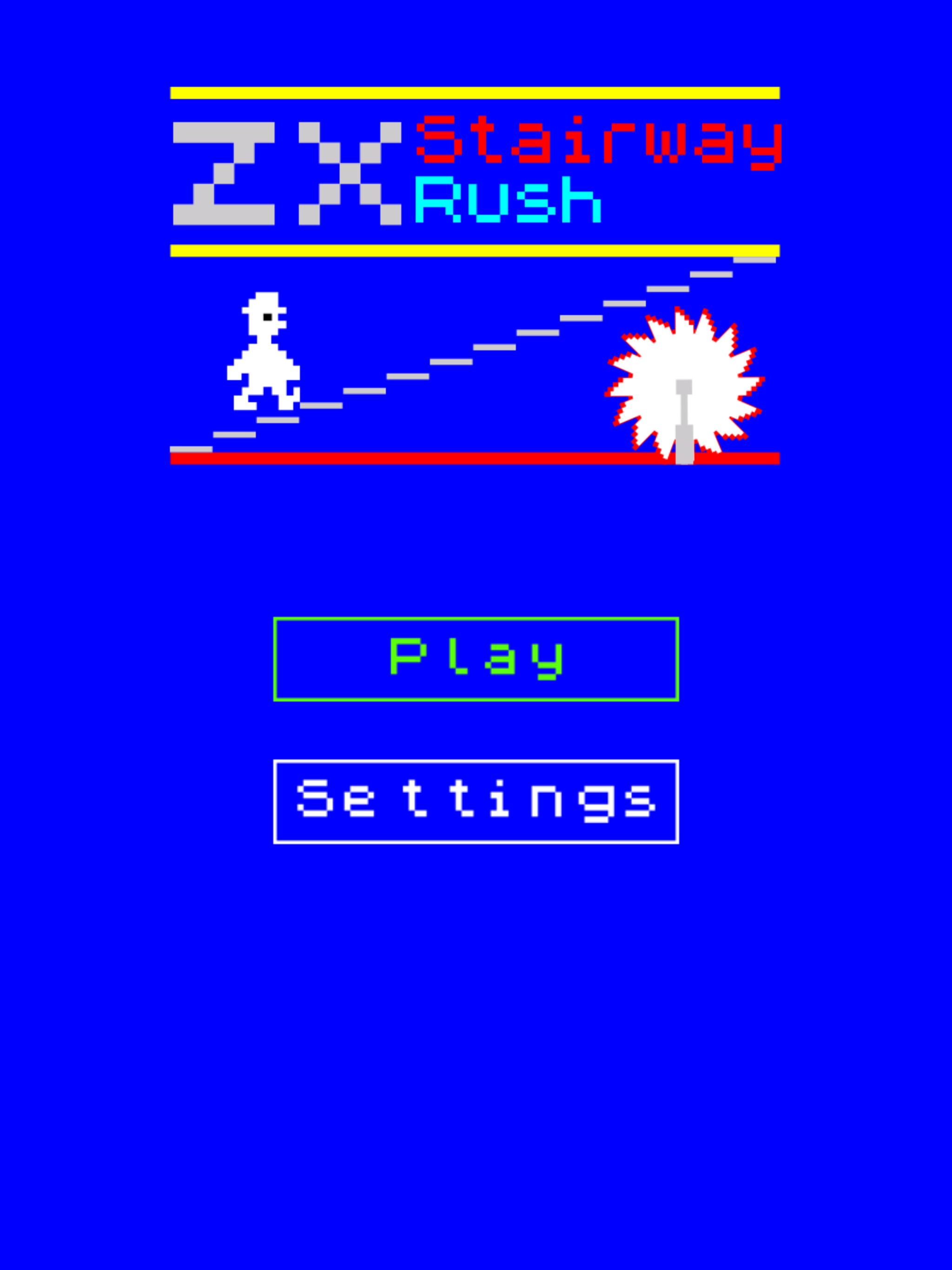 ZX Stairway Rush - Z80 classic