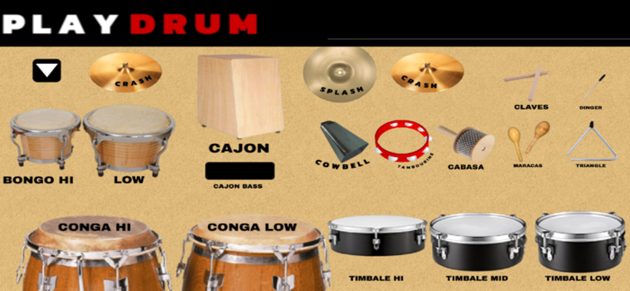 Play DRUM Bateria e Drumkits