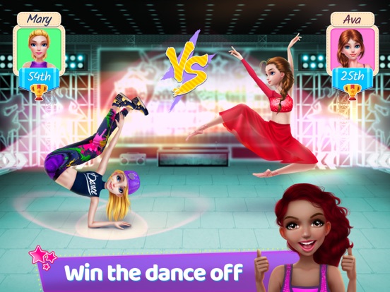 Dance School Stories iPad app afbeelding 3