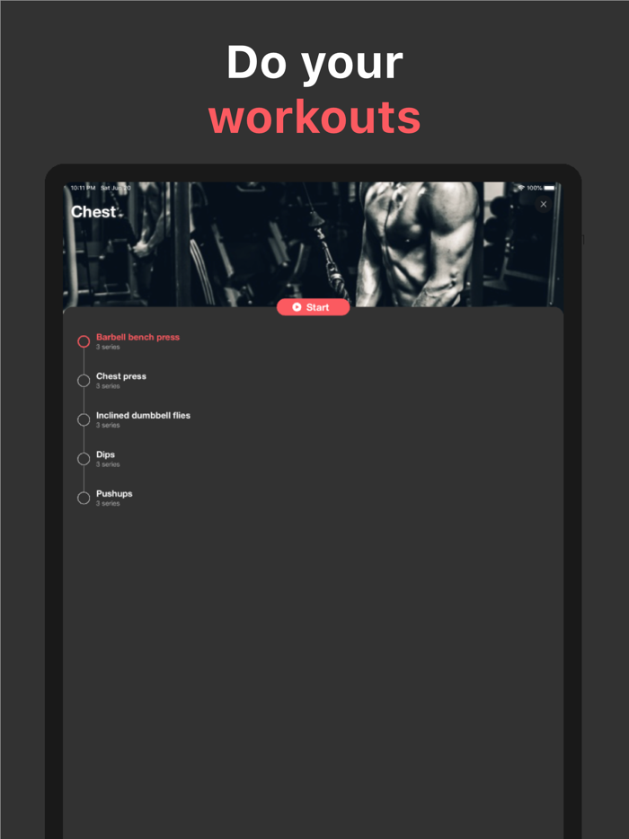 FitMe App - Gym planner