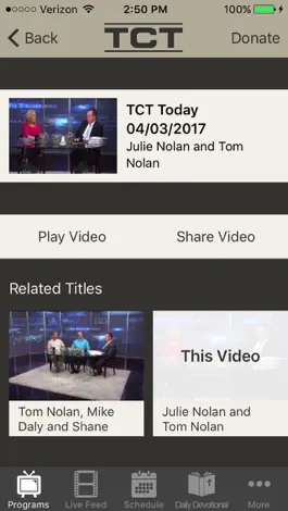 Game screenshot TCT - Live and On-Demand TV apk