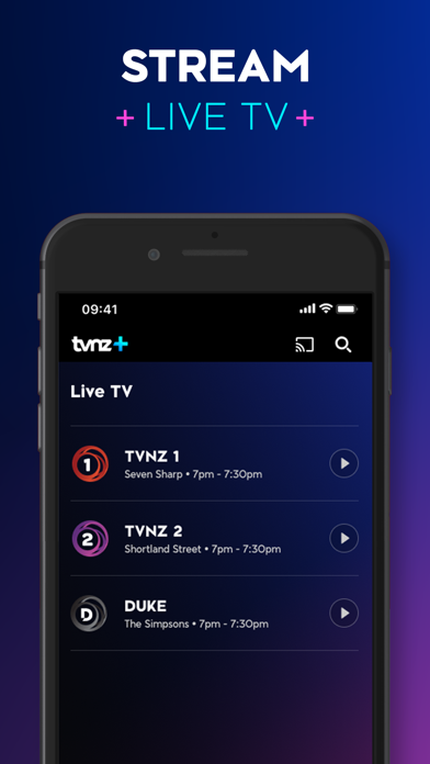 TVNZ+ Screenshot