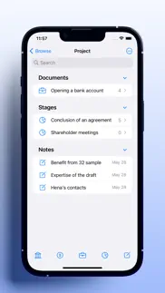 legal projects iphone screenshot 3