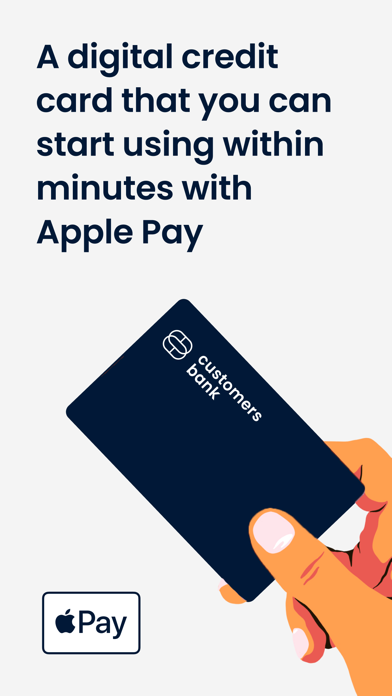 Customers Bank Credit Card Screenshot