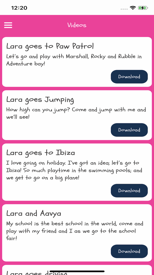 #4. Lara (iOS) Podle: Julian Cambridge