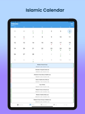 Shia+: Adhan, Calendar, Qiblaのおすすめ画像2