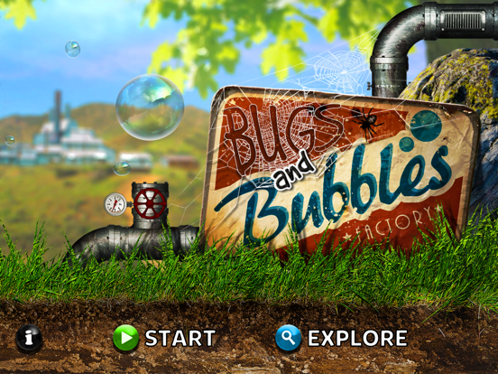 Bugs and Bubbles iPad screenshot 1 - Education app