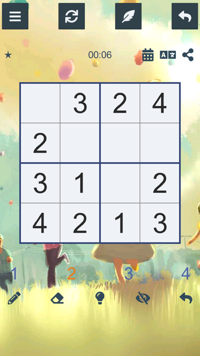 Screenshot #1 pour ™ Sudoku 4x4